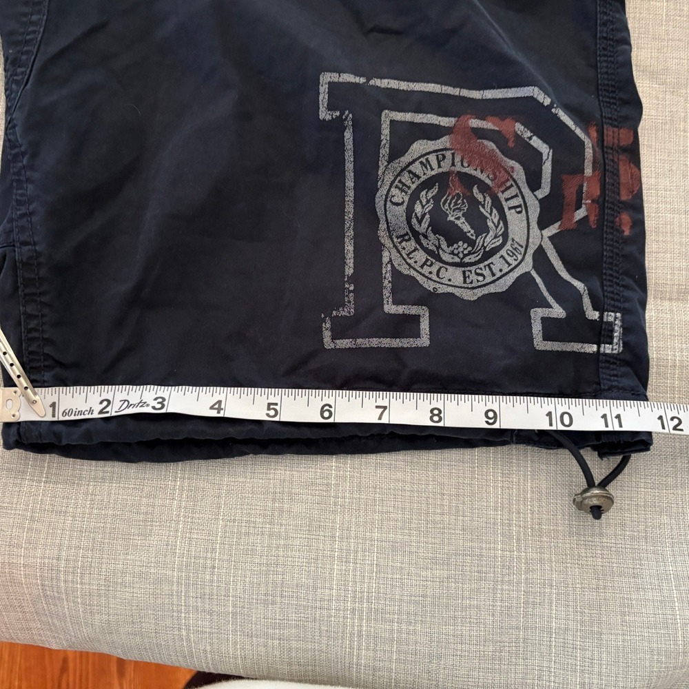 Polo Ralph Lauren Mens Navy Blue 1948 Olympic Games Cargo Shorts 42 NWT Gorpcore - Picture 14 of 16